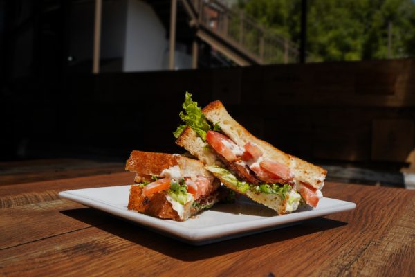Bacon, Lettuce, Tomato, Feta Cream Cheese
